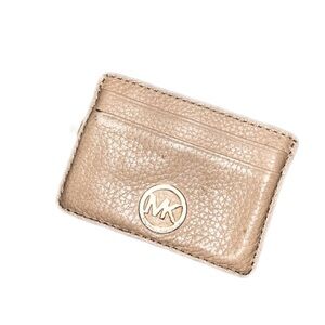 Michael Kors Gold Card Holder